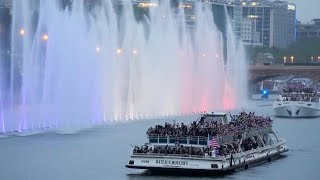 Photos Team USA travels along Seine River during Opening Ceremony of 2024 Paris Olympics [upl. by Iht]