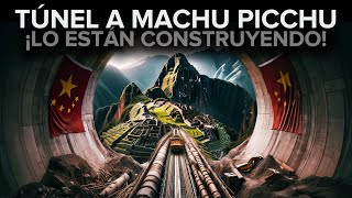 PERUANOS y CHINOS construyen el Primer Túnel a Machu Picchu ¡Perforan las montañas [upl. by Wieche]