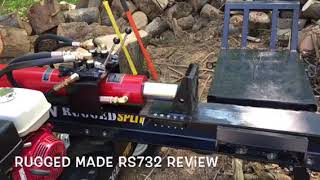 Rugged Made Log Splitter Review [upl. by Darees289]