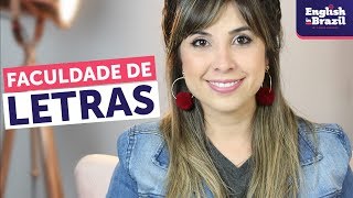 FACULDADE DE LETRAS  INGLÊS  Minha experiência [upl. by Jillian]