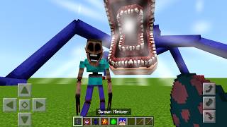 Every Shin Sonic vs NEW Mimicer Mod ADDON UPDATE in MINECRAFT PE [upl. by Cathleen]