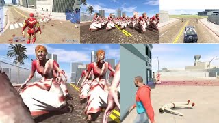 Indina 3D Game Me👨‍✈️Frankly Per Kamla👻💀👽 Ka Attack Puri City Park gaming [upl. by Hgielhsa]