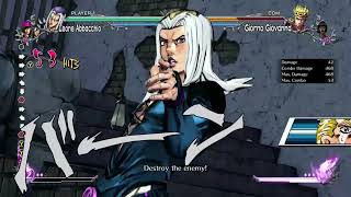 JoJo ASBR Abbacchio  Combo 47 [upl. by Sible]