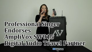 Professional Singer Endorses AmpliVox SW915 [upl. by Sharlene43]