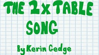 The 2x Table Song [upl. by Poulter]