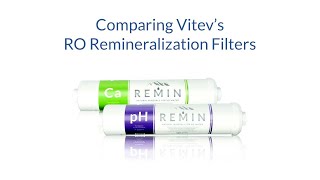 Comparing Vitevs RO Remineralization Filters [upl. by Zuzana]