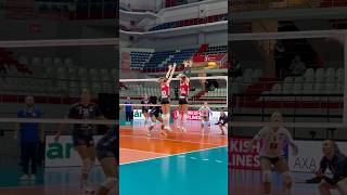 GALATASARAY SK  AO THIRAS  CEV Challenge Cup volleyball [upl. by Sarette]