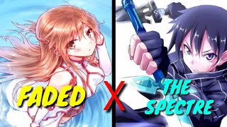 FADED X THE SPECTRE switching vocals nightcore alan walker song [upl. by Kcolttam78]