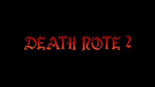 DEATH NOTE2 TEASERSHORT FILM  ADEIBRO [upl. by Avelin]