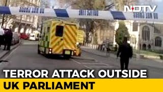 London Attack 4 Dead 20 Injured In Terrorist Attack Near UK Parliament [upl. by Aloisius]