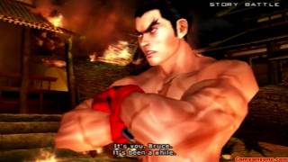 Tekken 5  Story Battle  Bruce Playthrough [upl. by Einial]