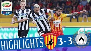 Benevento  Udinese 33  Highlights  Giornata 35  Serie A TIM 201718 [upl. by Ener]