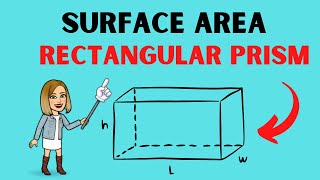 How to find the Surface Area of a Rectangular Prism [upl. by Ggerk]