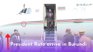 President Ruto’s Grand Arrival in Burundi for the 23rd COMESA Summit – Uniting Africa’s Leaders [upl. by Leyla615]