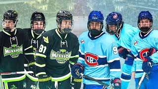 2 2009 Toronto Jr Canadians Vs 13 2009 Chicago Mission  Game Highlights [upl. by Heimer]