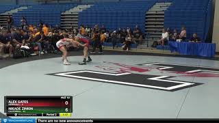 boutNo 102 Alex Gates Nebraska Vs Nikade Zinkin California [upl. by Leitao]