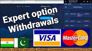 Expert Option Deposit Withdrawal amp Trading Problems Urdu Hindi [upl. by Edrei]