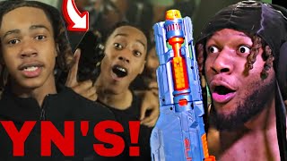 YNS READY TO CRASHOUT 0617 Tp X Lil Twin X Noskii  Bald Nga Official Video REACTION [upl. by Oinotla]