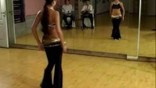 Cursos Danza Del Vientre  Ritmo Baladi  1 de 2 [upl. by Bernadina]