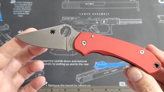 My Modded Spyderco Para 3 AWT Scales Lynch Clip Rockscale Backspacer [upl. by Adnamaa]