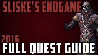 Runescape  Sliskes Endgame  Full Grandmaster Quest Guide [upl. by Mcgrody]