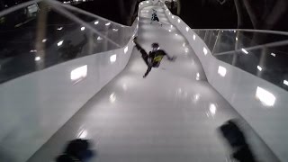 Worst POV crash in history of red bull crashed ice  SLOW MOTION [upl. by Elwira]