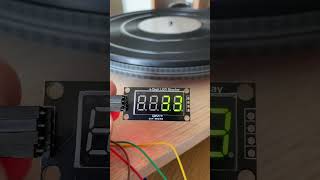 RPM 33  OLED or LED display  turntable lp technics audiotechnica youtubeshorts unitra [upl. by Idnerb]