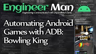 Automating Android Games with ADB Bowling King Perfect Games [upl. by Petra112]