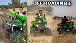 New ATV Bike Se OffRoading 🔥😮 Khatarnak Maza Aaya 😍 [upl. by Kleeman]