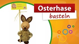 ✂ Osterhase basteln ♥ Schritt für Schritt Anleitung  trendmarkt24 [upl. by Lokin]