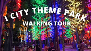 4K ICity Theme Park Walking Tour  4K Walking Tour [upl. by Gent]