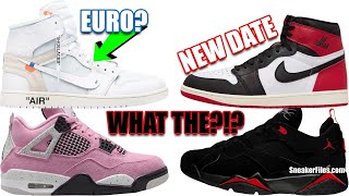 OFFWHITE AIR JORDAN 1 EURO 2025 AJ 1 BLACK TOE REIMAGINED MORE SCRAPPED JORDANS NEW AJ 7  MORE [upl. by Fink806]