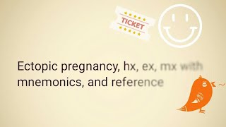 Ectopic pregnancy history taking [upl. by Giacamo839]