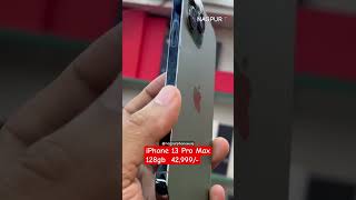 iPhone 13 Pro Max 128gb Only 42999 nagpurphonewala shorts trending [upl. by Merriott]