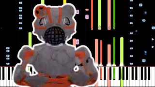 The Prototype Theme  Piano Remix  Piggy Roblox [upl. by Nnasor758]