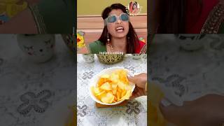 Rashi eating snacks 🌮shorts sathnibhanasathiya gopibahu [upl. by Odrareg]