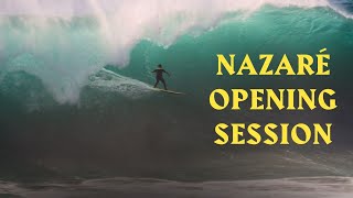 NAZARÉ OCTOBER 2024 OPENING SESSION  VON FROTH [upl. by Mara273]