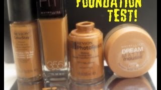 The Foundation Test  How to determine your shade [upl. by Tanny60]