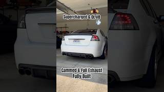 Supercharged amp Cammed G8💨😍CarLover Exhaust [upl. by Barbra]