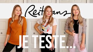 JE TESTE REITMANS défi outfits pour lautomne 🛍🍂 [upl. by Schou]