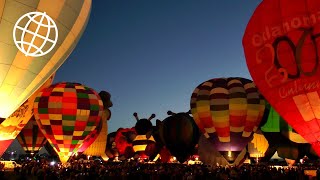 Albuquerque International Balloon Fiesta New Mexico 2012 Amazing Places [upl. by Winonah881]