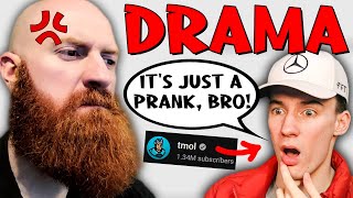 Huge Youtuber 𝙃𝙖𝙧𝙖𝙨𝙨𝙚𝙙 a Small Streamer  Bald Streamer Xeno Reacts to YouTuber Tmol Drama [upl. by Chrystel]