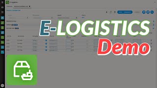 ELogistics App  Demo [upl. by Minardi]