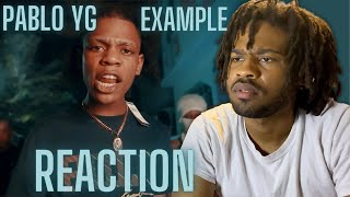 THIS IS WILD  Pablo YG  Example Official Video REACTION [upl. by Angus]