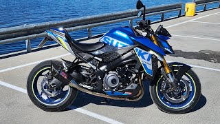 2022 Suzuki GSX S1000  Full Yoshimura R11 Race Exhaust [upl. by Brogle]