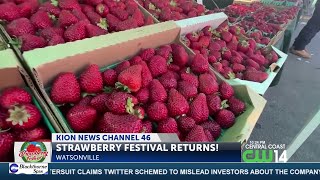 Watsonville Strawberry Festival returns for 28th year [upl. by Fem]