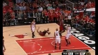 NBA 2011 Playoffs Miami vs Chicago Game 2 [upl. by Morrell979]