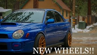 Gold XXR 527s On Subaru WRX [upl. by Faus]