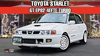 1990 Toyota Starlet GT EP82 4EFTE Turbo  OtoCulture [upl. by Ezara]