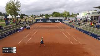 Julia Grabher v Nastasja Schunk  W100 VERSMOLD match incomplete [upl. by Lienhard]